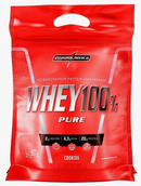 Whey Protein Concentrado 100% Pure Integralmedica Cookies 900g Refil Suplemento Alimentar em Pó
