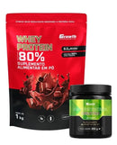 Kit Whey Protein Concentrado 1kg e Creatina Monohidratada 250g – Growth Supplements