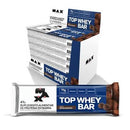 Top Whey Bar Brigadeiro Caixa 12 Unidades Max Titanium Barra de Proteína