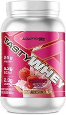 Tasty Whey 900g sabor: Morango – Adaptogen Science